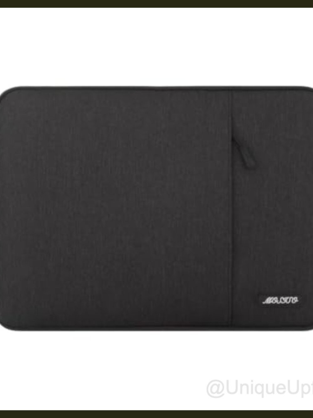 MOSISO Laptop Sleeve Bag 16 inch Polyester Case with Front Pocket